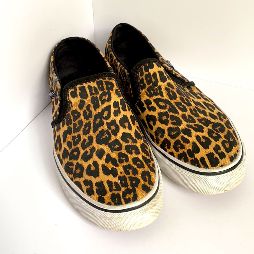 Leopard Print Vans - image 1